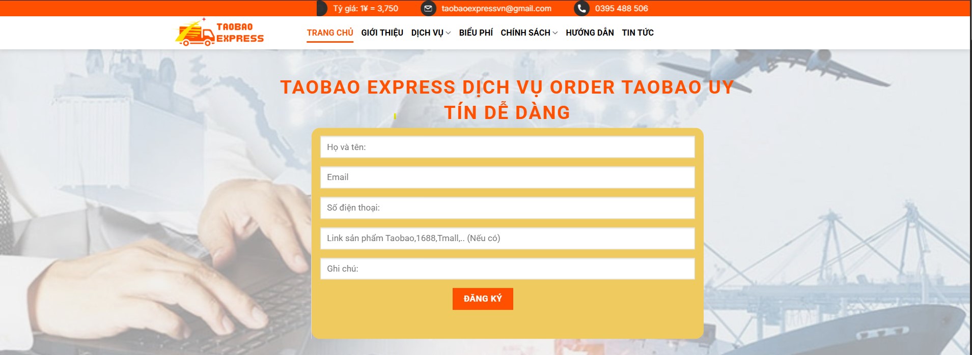 Quy trình order Taobao tại Taobao Express dễ dàng