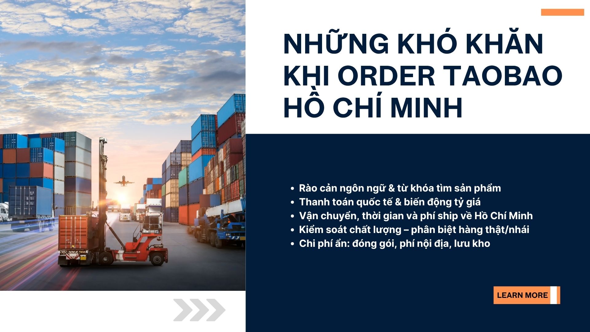 Những khó khăn khi order Taobao Hồ Chí Minh
