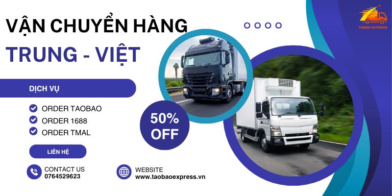 Vận chuyển Trung Quốc về Việt Nam bằng Taobao Express